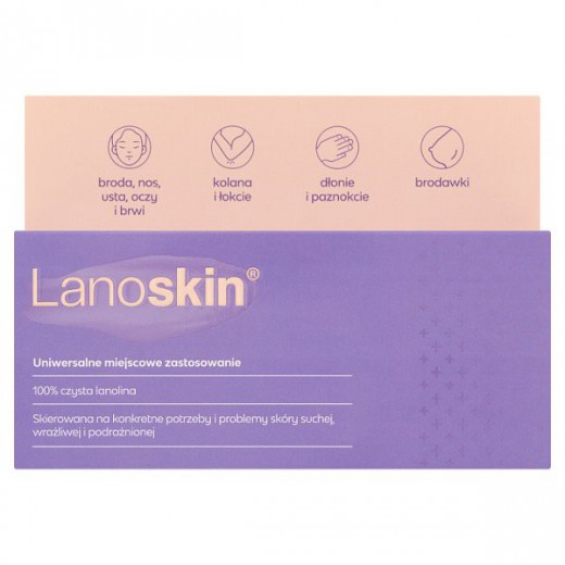 Lanoskin, 100% czysta lanolina, 30 g
