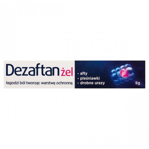 Dezaftan Med, żel do stosowania w jamie ustnej, 8 g