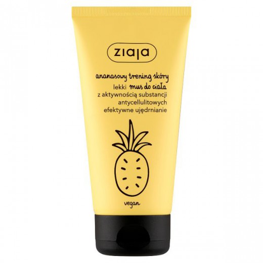Ziaja, ananasowy lekki mus do ciała, 160 ml