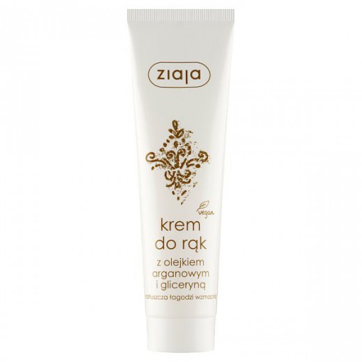Ziaja arganowa, krem do rąk z bio olejkiem arganowym i gliceryną, 100 ml