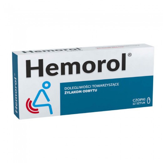 Hemorol, 12 czopków