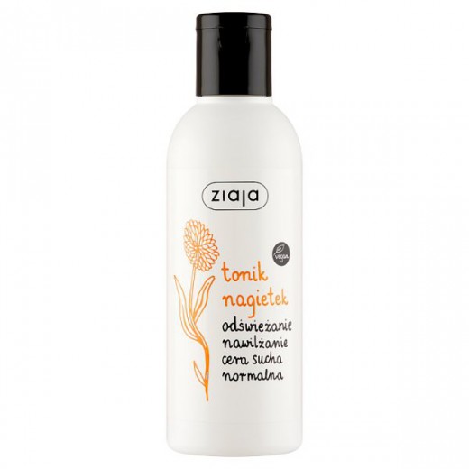 Ziaja, tonik z nagietkiem, cera sucha i normalna, 200 ml