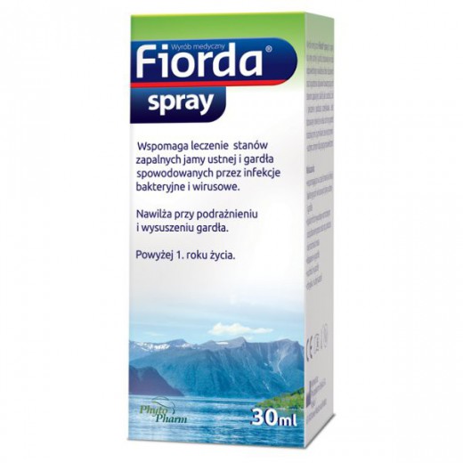 Fiorda Spray, dla dorosłych i dzieci powyżej 1 roku, 30 ml