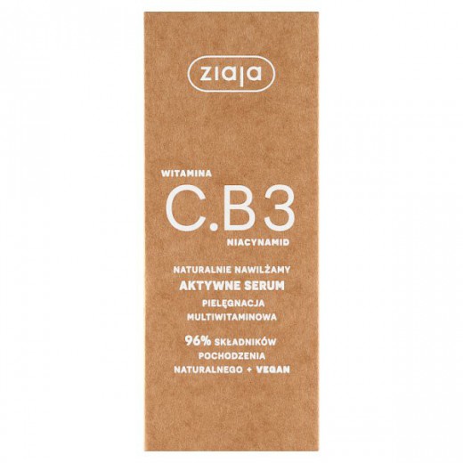 Ziaja Witamina C.B3 Niacynamid Naturalnie, aktywne serum, 30ml