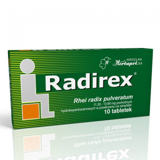 Radirex 513,5mg, 10 tabletek