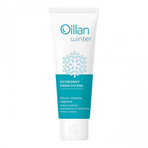 Oillan Winter, ochronny krem do rąk, na wiatr i mróz, powyżej 3 lat, 50 ml