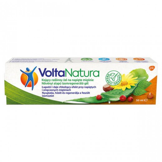 VoltaNatura, żel z ekstaktami roślinnymi na bolące mieśnie, 50ml