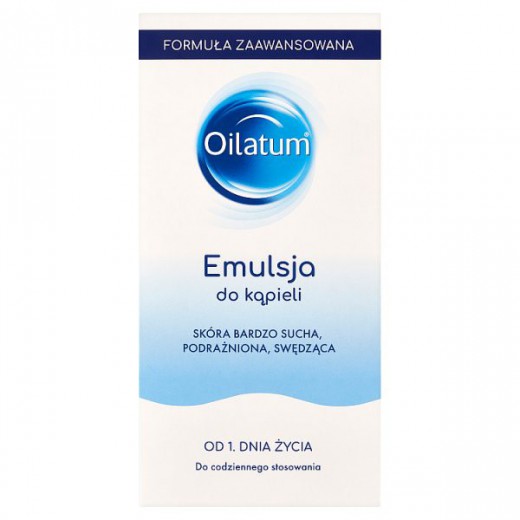 Oilatum Baby Zaawansowana Ochrona, emulsja do kąpieli od 1 dnia życia, 250 ml