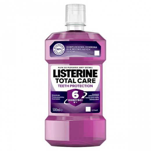 Listerine Total Care, płyn do płukania jamy ustnej, 500 ml