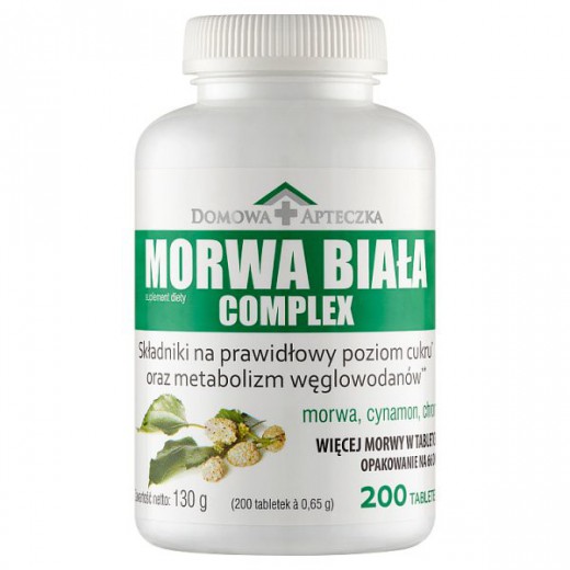 Domowa Apteczka, Morwa Biała Complex, 200 tabletek