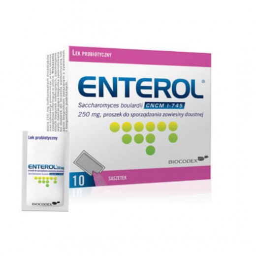 Enterol, 250mg, 10 saszetek