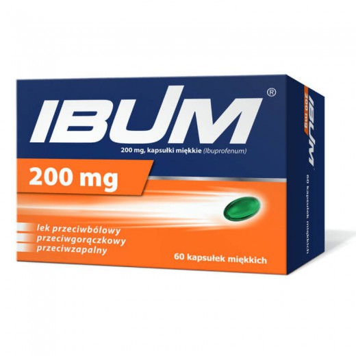 Ibum, 200 mg, kapsułki miękkie, 60 szt.
