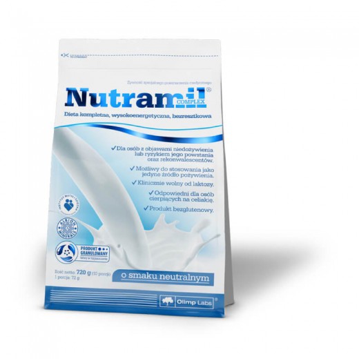 Olimp, Nutramil Complex, smak neutralny, 720g