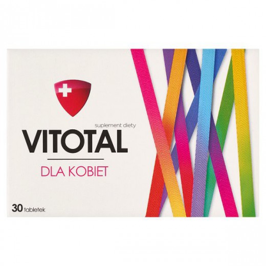 Vitotal dla kobiet, 30 tabletek