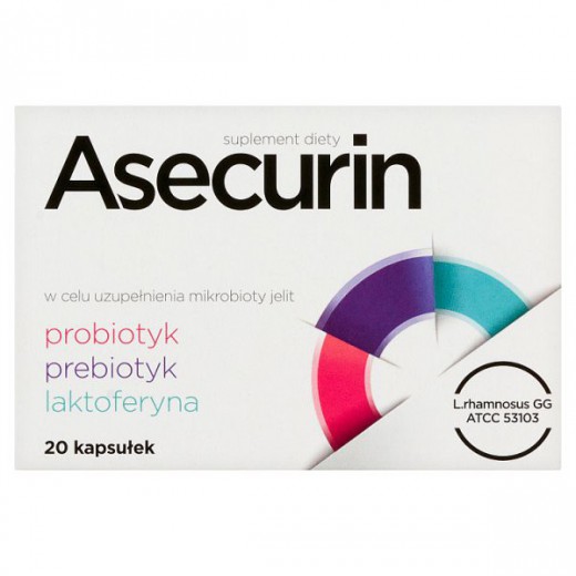 Asecurin, 20 kapsułek