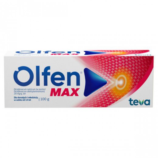 Olfen Max, 20 mg/ g, żel, 100 g