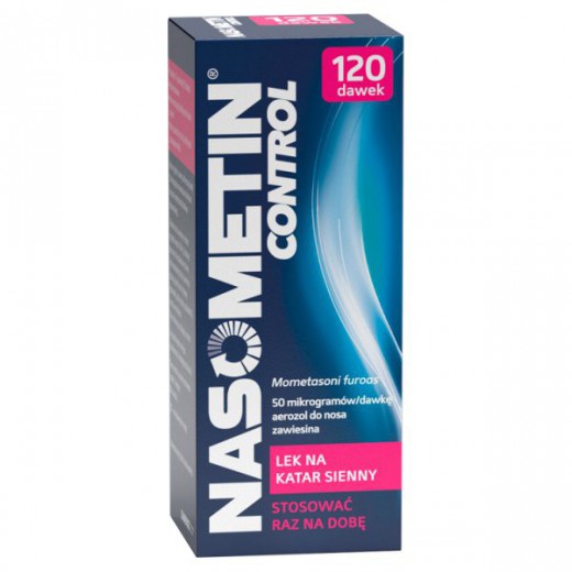 Nasometin Control 0,05 mg, aerozol do nosa, 120 dawek