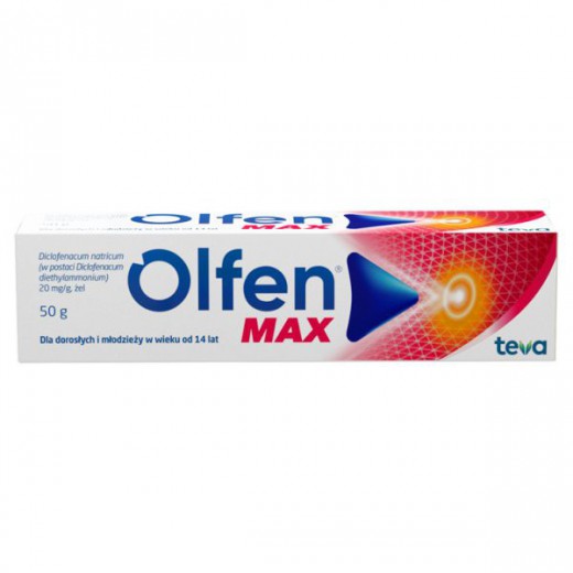 Olfen Max, 20 mg/ g, żel, 50 g