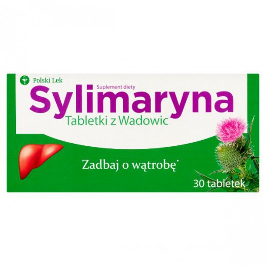 Sylimaryna Tabletki z Wadowic, 30 tabletek