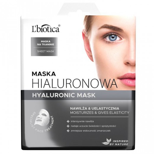 L'Biotica Home Spa, maska Hialuronowa, 23ml