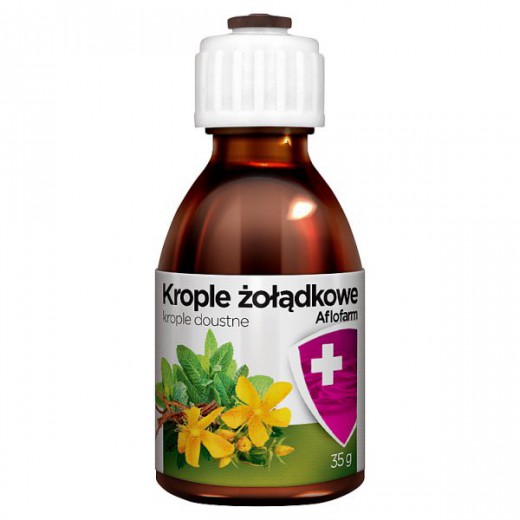 Krople żołądkowe, na niestrawność, 35 g