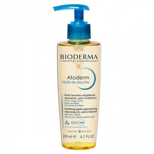 Bioderma Atoderm Huile de Douche, ultra-odżywczy olejek pod prysznic, 200 ml