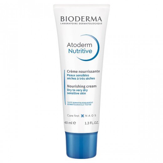Bioderma Atoderm Nutritive, krem odżywczy do twarzy, skóra sucha i bardzo sucha, 40 ml