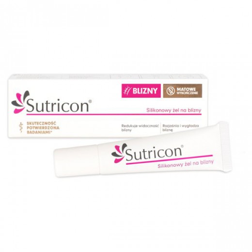 SUTRICON, żel silikonowy na blizny, 15ml