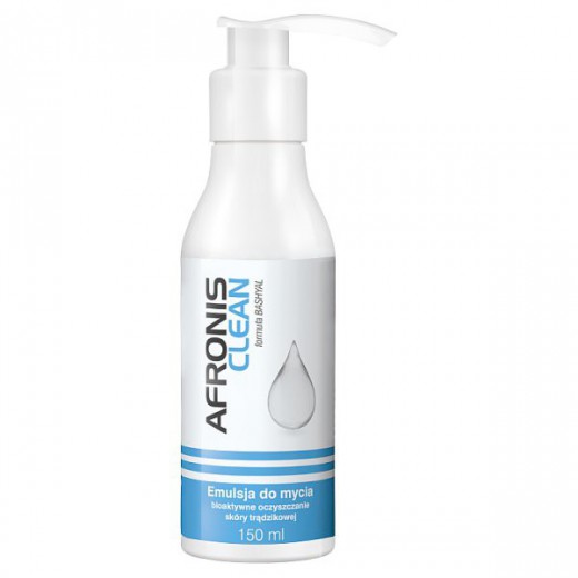 Afronis Clean, emulsja do mycia skóry trądzikowej, 150 ml