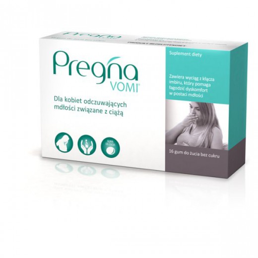 Pregna VOMI, guma do żucia, 20 sztuk
