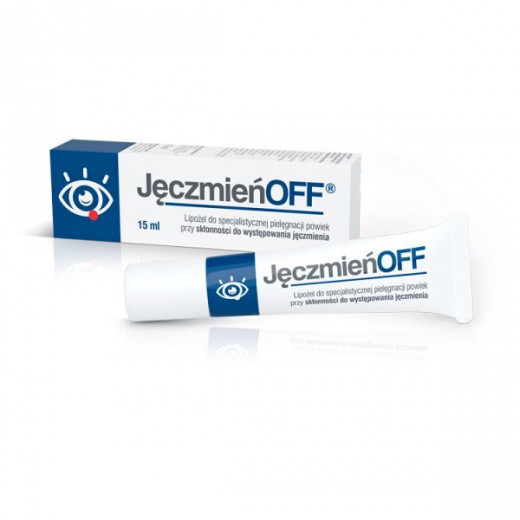 JęczmieńOFF, lipożel do specjalistycznej pielęgnacji powiek, 15 ml