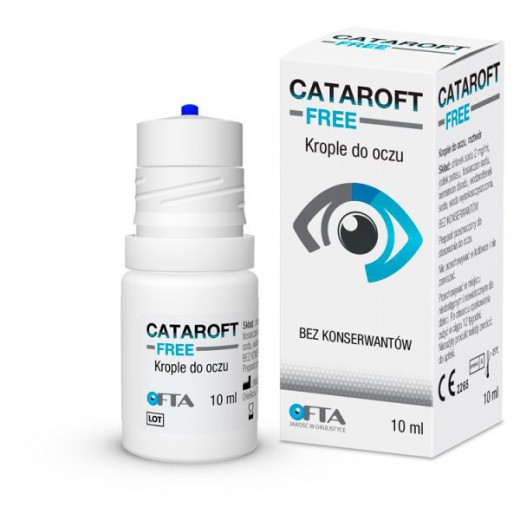 Cataroft Free, krople do oczu, 10 ml