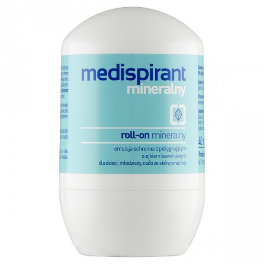 Medispirant Mineralny, emulsja roll-on, 40 ml