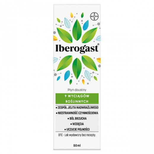 Iberogast, płyn doustny, 50 ml