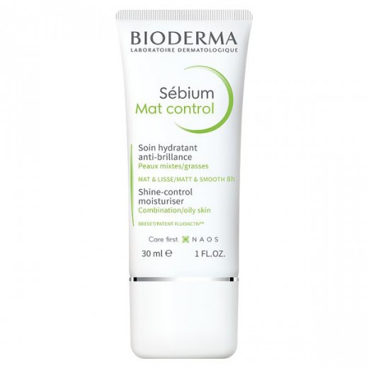 Bioderma Sebium Mat Control, matujący krem nawilżający do skóry tłustej i mieszanej, 30 ml
