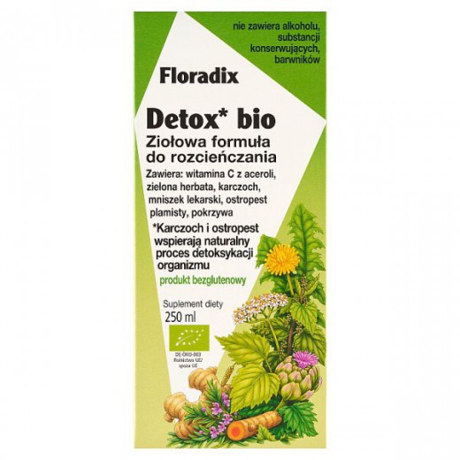 Floradix Detox Bio, 250 ml