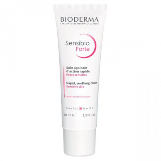 Bioderma Sensibio Forte, krem intensywnie kojący i nawilżający, 40 ml