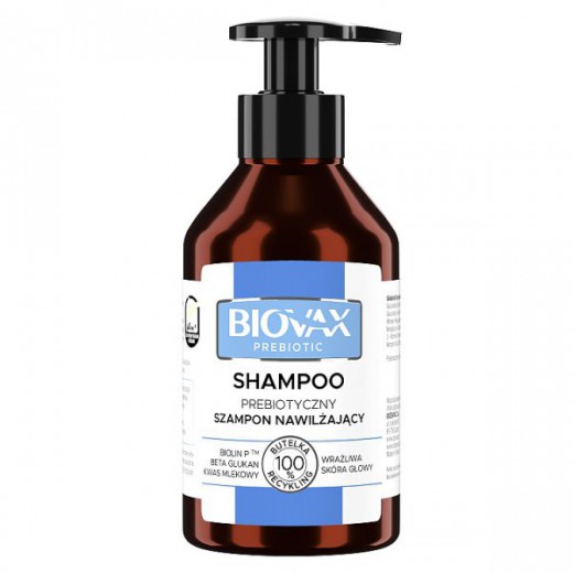 Biovax Prebiotic, prebiotyczny szampon nawilżający, 200 ml