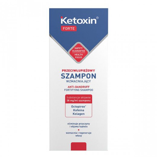 L'Biotica Ketoxin Forte, szampon przeciwłupieżowy, 200ml