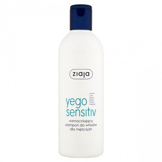 Ziaja Yego Sensitiv, wzmacniający szampon do włosów, 300 ml