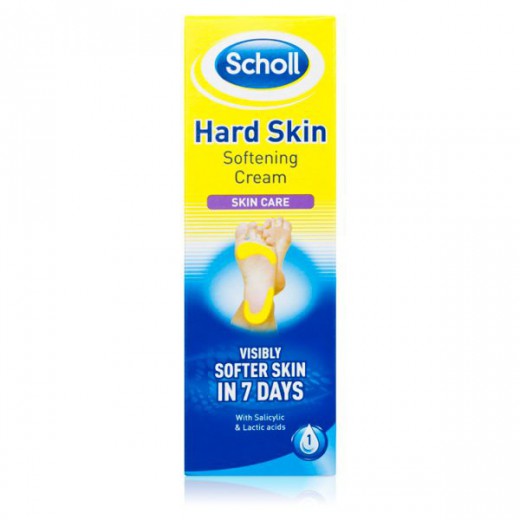 Scholl, krem zmiękczający twardą skórę stóp, 60 ml