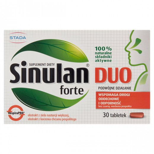 Sinulan Duo Forte, 30 tabletek powlekanych