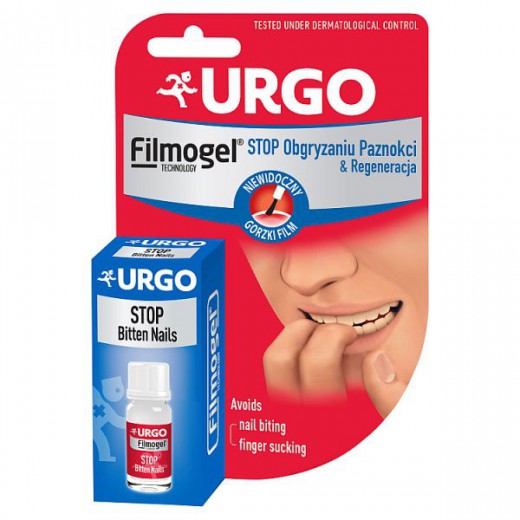 Urgo Filmogel Stop obgryzaniu paznokci & Regeneracja, plaster w płynie, 9 ml