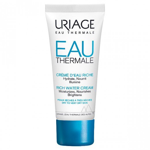 Uriage Eau Thermale, bogaty krem aktywnie nawilżający, 40 ml