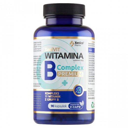 Xenivit Witamina B Complex Premium, 90 kapsułek