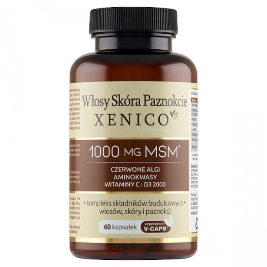 Xenico pharma, Włosy Skóra Paznokcie, 60 kapsułek