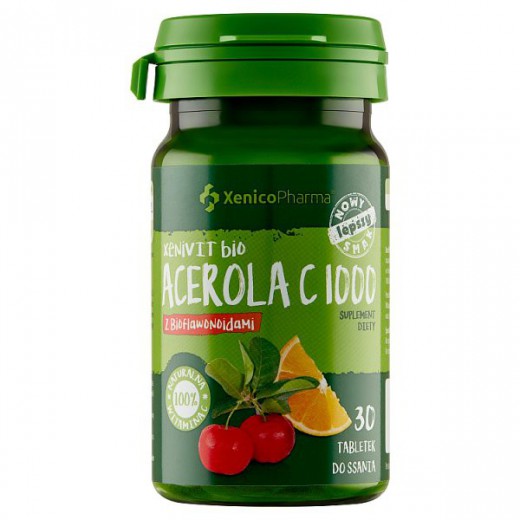 Xenivit Bio Acerola C 1000 z bioflawonoida