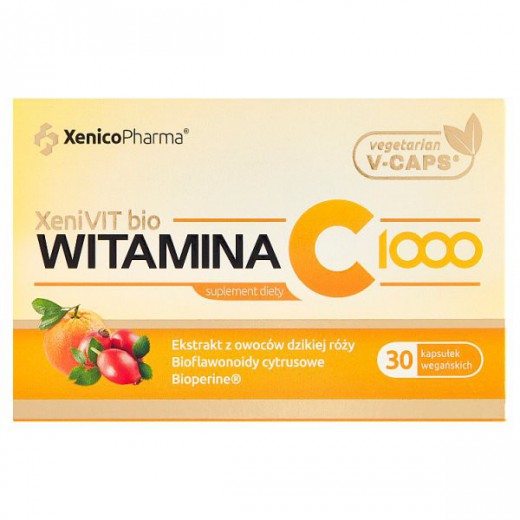 XeniVIT Bio, Witamina C 1000, 30 kaps.