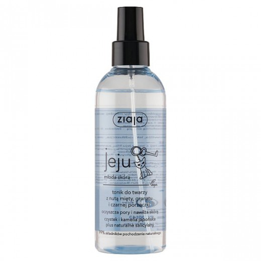 Ziaja Jeju, tonik do twarzy, oczyszczający pory i nawilżający skórę, 200 ml