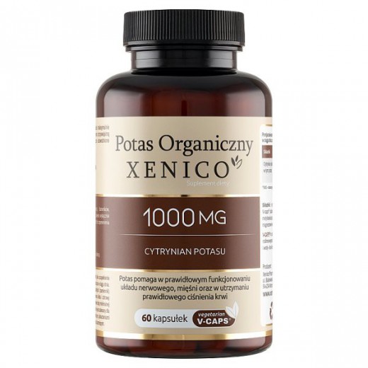 Xenico pharma, Potas organiczny, 60 kapsułek